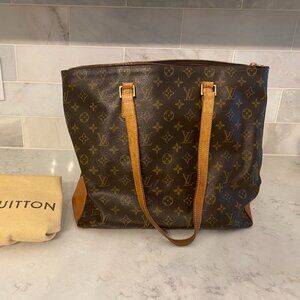 LOUIS VUITTON Monogram Cabas Mezzo